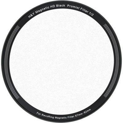 H&Y Black mist magnetic 1/2 clip-on filter for RevoRing 67-82mm