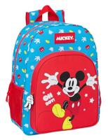 Schoolrugzak Mickey Mouse Clubhouse Fantastic Blauw Rood 33 x 42 x 14 cm - thumbnail