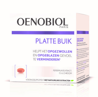 Oenobiol Platte Buik Caps 60