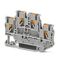 Phoenix Contact 3210567 Klem 2-etages 5.2 mm Snelaansluiting Grijs 1 stuk(s) Piece - thumbnail
