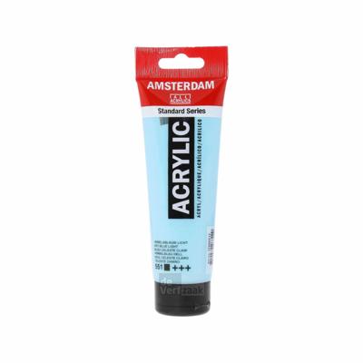 Royal Talens Amsterdam Acrylverf 120 ml - Hemelsblauw Licht 551