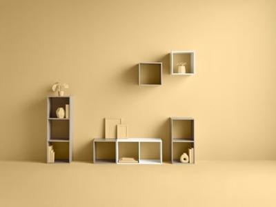 Planken 5five Simply Smart Bruin Hout 34,4 x 32 x 100,5 cm