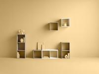 Planken 5five Simply Smart Bruin Hout 34,4 x 32 x 100,5 cm - thumbnail