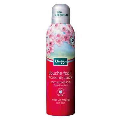 Kneipp Favourite time douche foam kersenbloesem rijstkiem 200 Milliliter