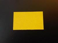 Etiket 2616 rechthoek geel afneembaar - thumbnail