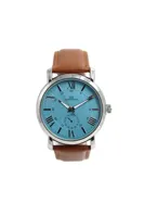 Giorgio & Dario - Herenhorloge - Lichtblauw - Analoog - thumbnail