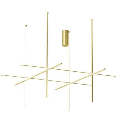 Flos Coordinates C4 Long Plafondlamp - Champagne