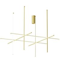 Flos Coordinates C4 Long Plafondlamp - Champagne - thumbnail