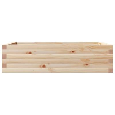 VidaXL Plantenbak 90x60x23 cm massief grenenhout VidaXL Plantenbak 90x60x23 cm massief grenenhout