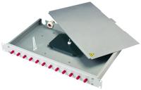 Telegärtner H02030A9000 messing paneel, 19 inch, ethernet, wit - thumbnail