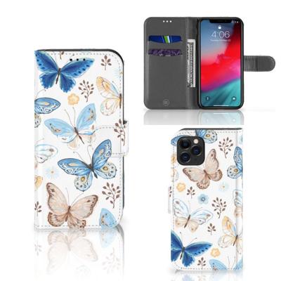 Telefoonhoesje | Met pasjeshouder | voor Apple iPhone 11 Pro Vlinder