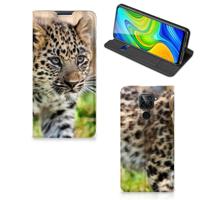 Xiaomi Redmi Note 9 | Hoesje maken | Baby Luipaard - thumbnail