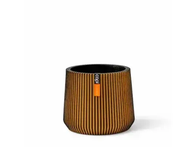 Sandbag groove d20h17cm zwart goud Sandbag groove d20h17cm zwart goud