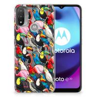 Motorola Moto E20 | E40 | TPU Hoesje | Birds - thumbnail