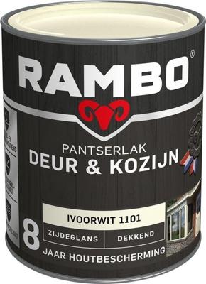 Rambo Pantserlak Deur & Kozijn Zijdeglans Dekkend - Ivoorwit