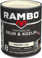 Rambo Pantserlak Deur & Kozijn Zijdeglans Dekkend - Ivoorwit - thumbnail