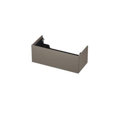 INK - Onderkast 1 Lade Push 2 Open Bestaande Uit - 1000x450x376 Mm - Mat Taupe