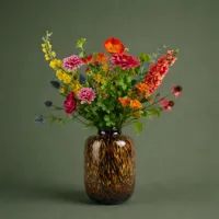 Zijden Bloemen Boeket Electric Love - thumbnail
