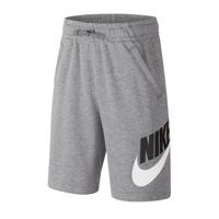 Nike sweatshort grijs melange/zwart/wit - thumbnail