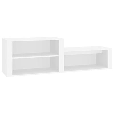 VidaXL Schoenenkast 150x35x45 cm bewerkt hout wit