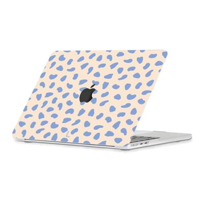 Lunso MacBook Air 15 inch (2023-2025) cover hoes - case - Azure Pebble Lunso MacBook Air 15 inch (2023-2025) cover hoes - case - Azure Pebble