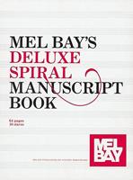 Mel Bay Deluxe Spiral Manuscript muziekpapier 10 balks - thumbnail