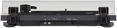 Teac TN-280BT-B Hifi platenspeler met Bluetooth-zender voor luidsprekers en hoofdtelefoon, (gegoten aluminium, riemaandrijving, MM phono-voorversterker, MDF-behuizing, zwart