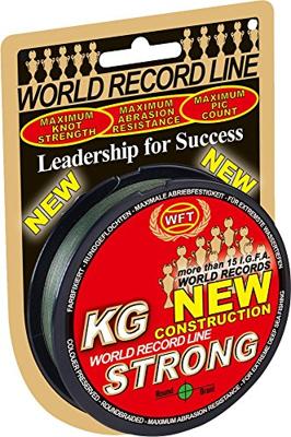 WFT KG Strong Braid green 300m 0.25 mm 39KG