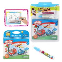 Toi-Toys Creativity kleuren met water voertuig met stift - thumbnail