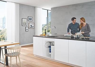 Grohe Red 3-in-1 kokendwaterkraan met C-uitloop en combi boiler chroom