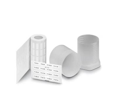 Phoenix Contact 0816825 Apparaatmarkering Montagemethode: Plakken Markeringsvlak: 12.70 x 25.40 mm Wit Aantal markeringen: 2500 2500 stuk(s)