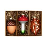 Kersthanger glas Forest 3dlg Windowbox - thumbnail