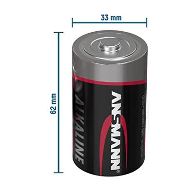 Ansmann LR20 Red-Line D batterij (mono) Alkaline 1.5 V 4 stuk(s)