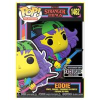 Stranger Things Funko Pop Vinyl: Eddie with Guitar (Blacklight) - thumbnail