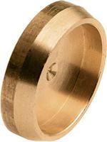 Bonfix knelkoppeling - Afsluitplaat - 12mm - Messing - thumbnail