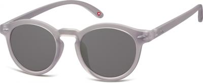 Montana zonnebril unisex panto cat.3 grijs (S28B)