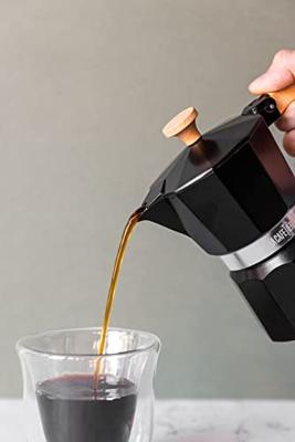 La Cafetière - Espressopotje / Mokkapot Zwart - 3 kops