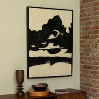 Dutchbone Wanddecoratie 'Sameer' Vilt, 100 x 74cm - thumbnail