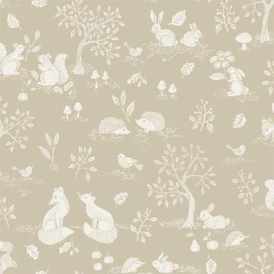 Dutch Wallcoverings Gronhaga - Ivar Beige/Grey - Beige/Grijs