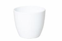 Floran bloempot boule 19,5x17 cm wit - thumbnail