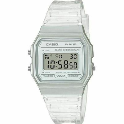 CASIO Collectie Horloge F-91WS-7EF Chrono, Alarm, Automatische Kalender