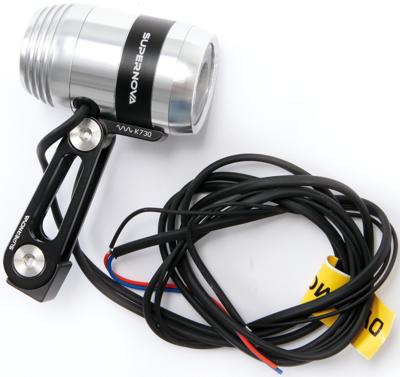 SUPERNOVA koplamp "e3 pro2" fr.light e3 pro2 silver