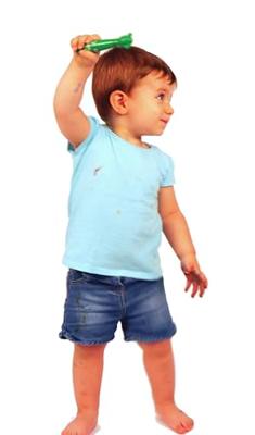 Carioca viltstift Baby Teddy, doos van 12 stuks in geassorteerde kleuren