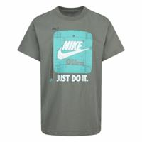 T-Shirt met Korte Mouwen voor kinderen Nike Future Utility Ss Donker grijs - Maat: 6-7 jaar - thumbnail