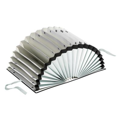 PAGNA Waaiermap 24211-04 24211-04 Hardkarton Zwart DIN A4 Aantal vakken: 20 A-Z