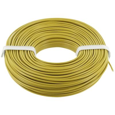 econ connect KL05GE40 Draad 1 x 0.5 mm² Geel 40 m