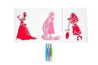 Canenco Disney prinses blaaspennen set - thumbnail