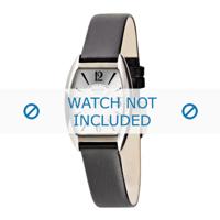 Boccia horlogeband 3157-02-BO3157-02-40 Leder Zwart - thumbnail