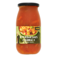 Jumbo Roerbaksaus Hawai met Stukjes Ananas 490 g - thumbnail