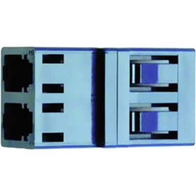 Telegärtner 100007143 Connector voor glasvezelkabels Blauw 1 stuk(s)